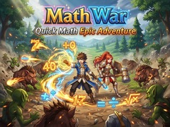 Spil Math War: Quick Math Epic Adventure