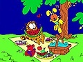 Spil Garfield online coloring