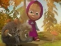 Spil Masha and the hedgehog